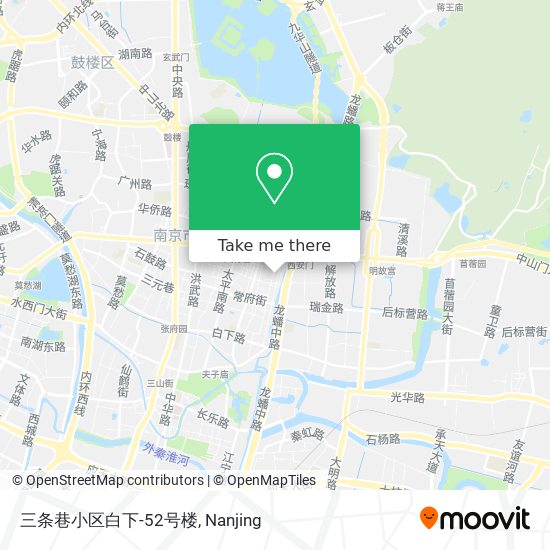 三条巷小区白下-52号楼 map