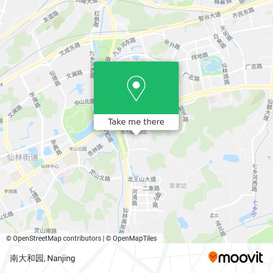南大和园 map