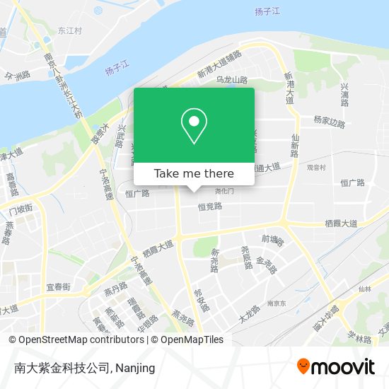 南大紫金科技公司 map