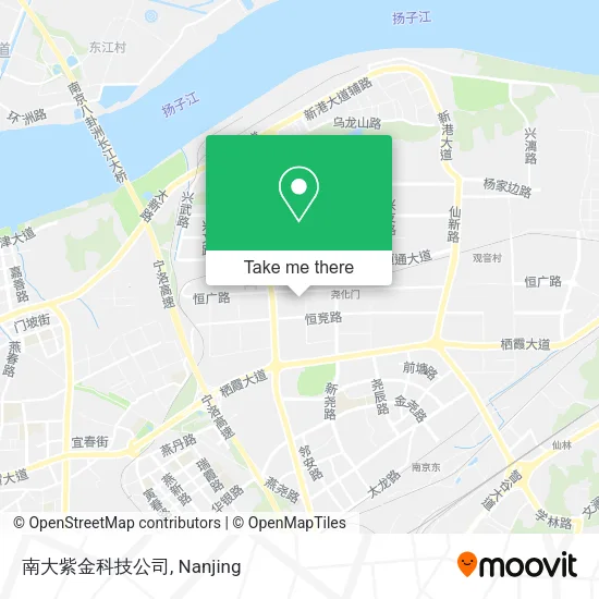 南大紫金科技公司 map
