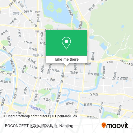 BOCONCEPT北欧风情家具店 map