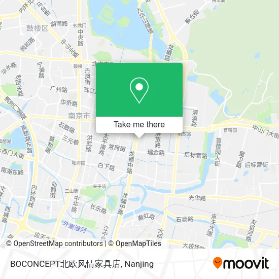 BOCONCEPT北欧风情家具店 map