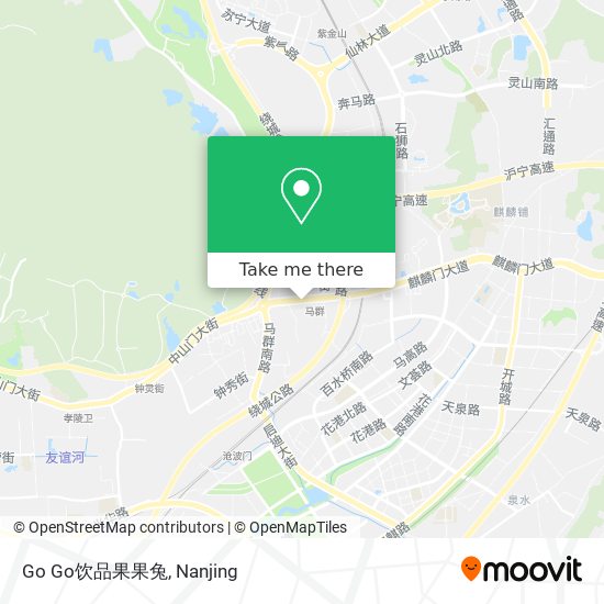 Go Go饮品果果兔 map