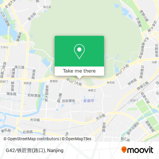 G42/铁匠营(路口) map
