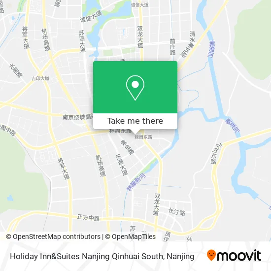 Holiday Inn&Suites Nanjing Qinhuai South map