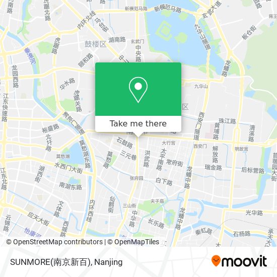 SUNMORE(南京新百) map
