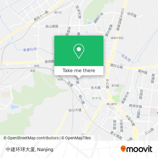 中建环球大厦 map
