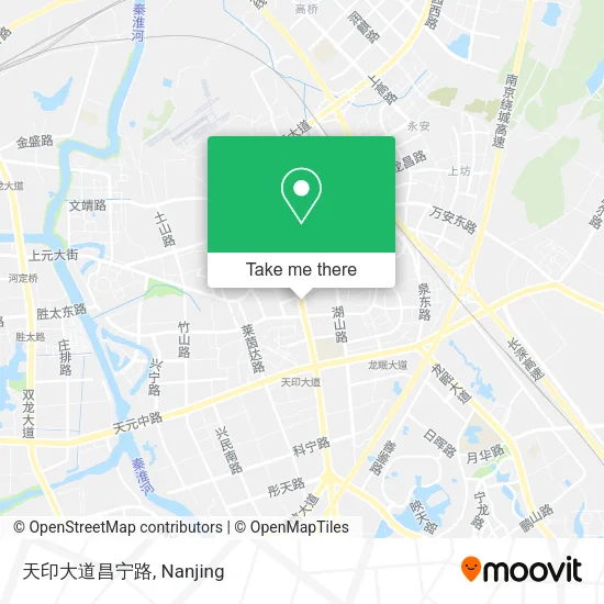天印大道昌宁路 map