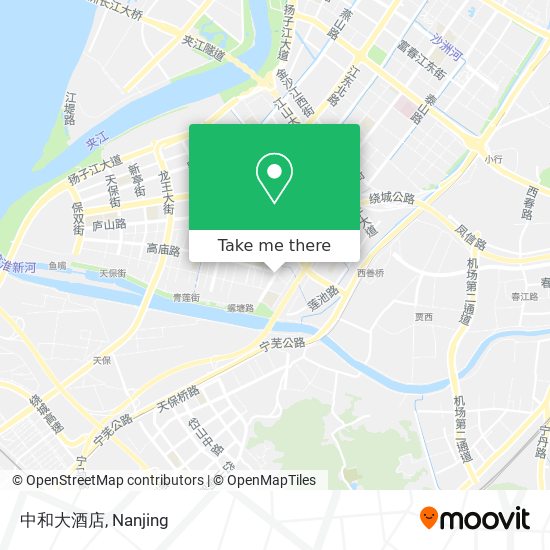 中和大酒店 map