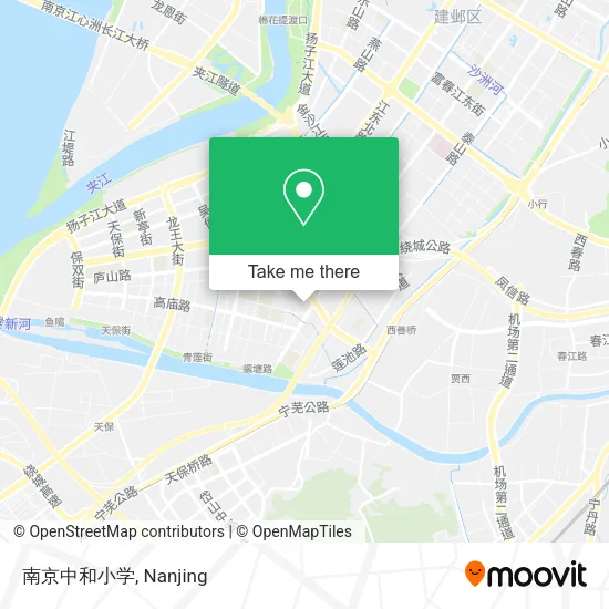 南京中和小学 map