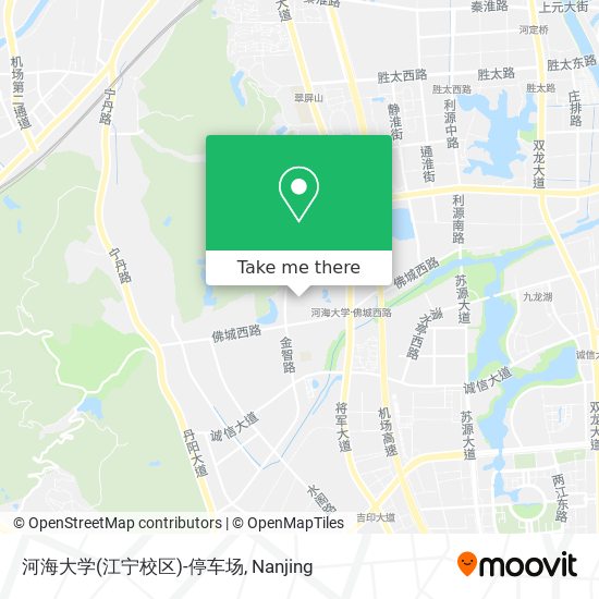 河海大学(江宁校区)-停车场 map