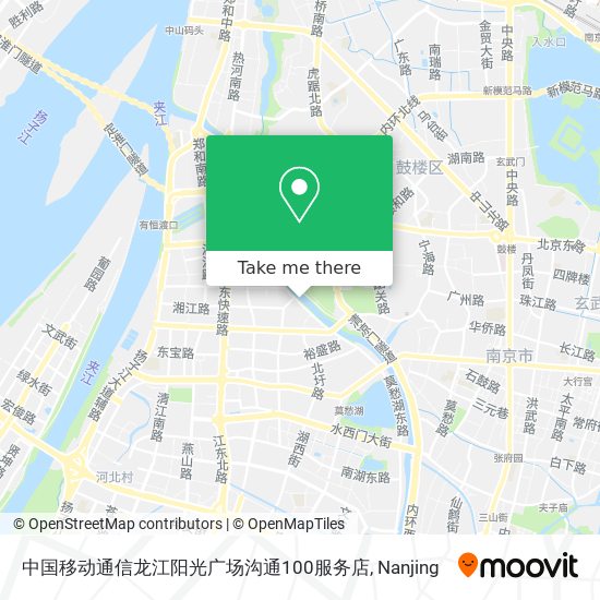 中国移动通信龙江阳光广场沟通100服务店 map