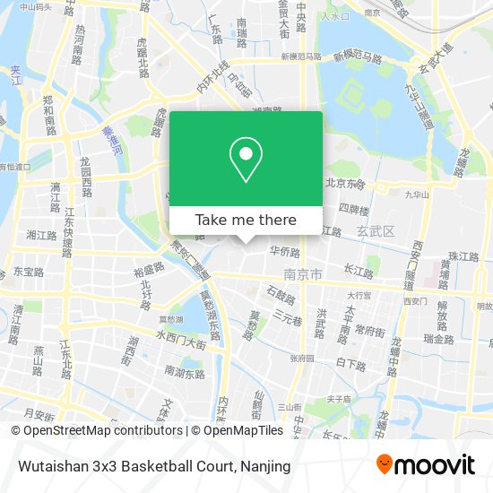 Wutaishan 3x3 Basketball Court map