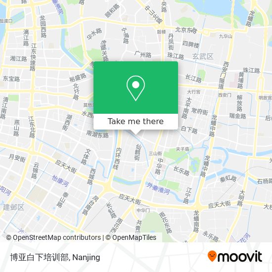 博亚白下培训部 map