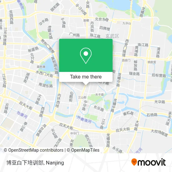 博亚白下培训部 map
