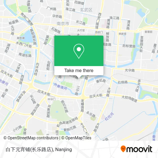 白下元宵铺(长乐路店) map