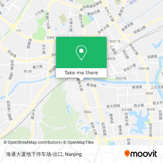 海通大厦地下停车场-出口 map