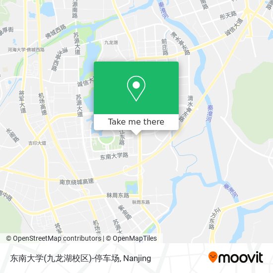 东南大学(九龙湖校区)-停车场 map