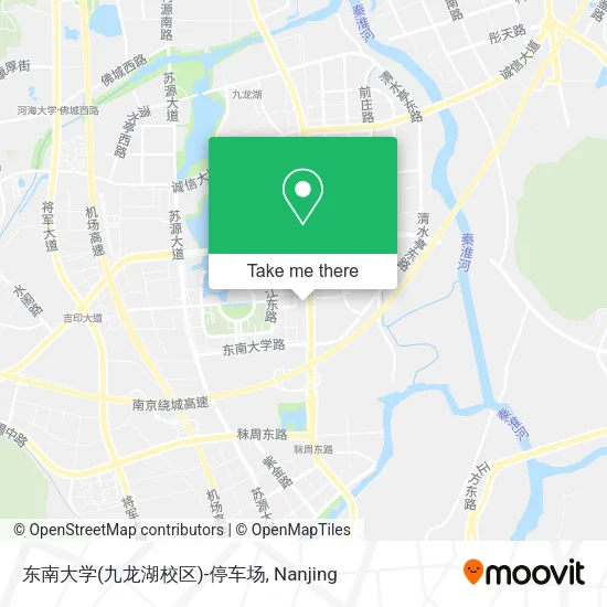 东南大学(九龙湖校区)-停车场 map