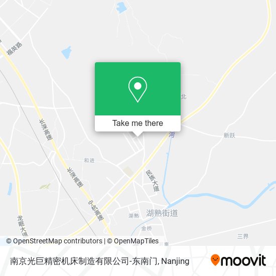 南京光巨精密机床制造有限公司-东南门 map