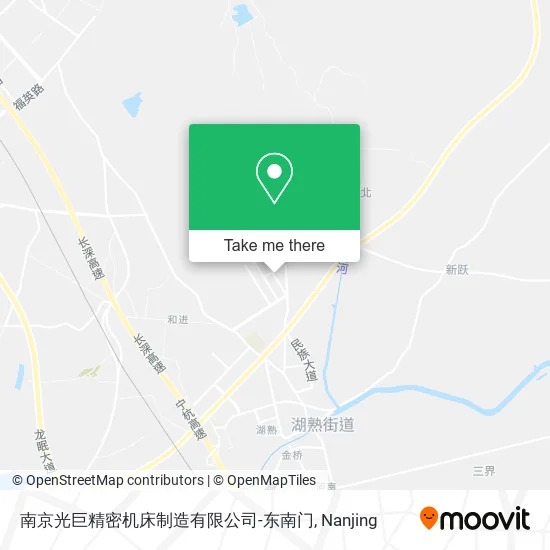 南京光巨精密机床制造有限公司-东南门 map