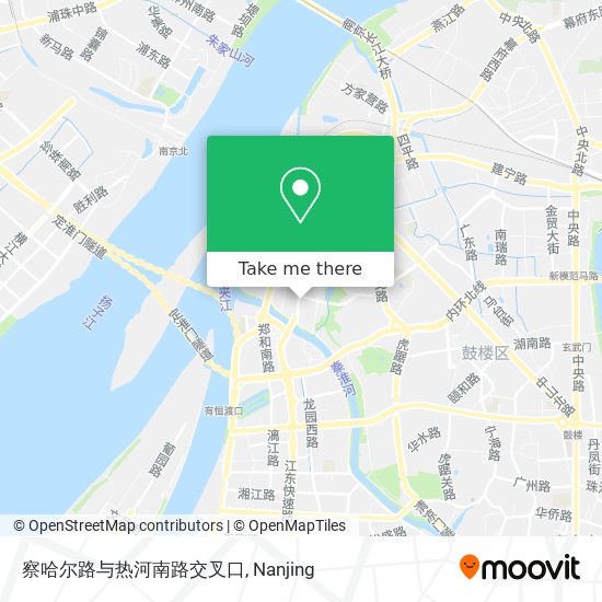 察哈尔路与热河南路交叉口 map