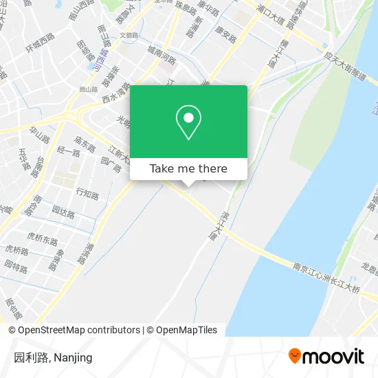 园利路 map