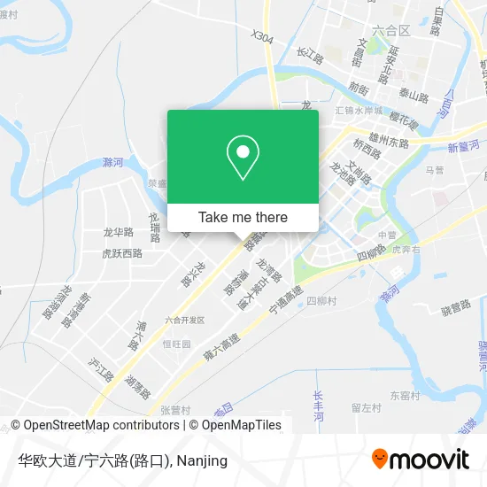 华欧大道/宁六路(路口) map