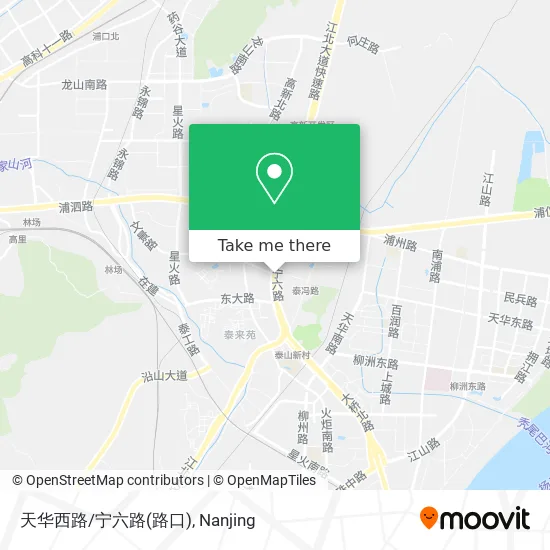 天华西路/宁六路(路口) map