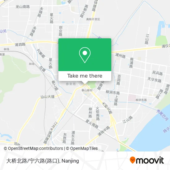 大桥北路/宁六路(路口) map