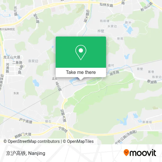 京沪高铁 map