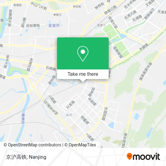 京沪高铁 map