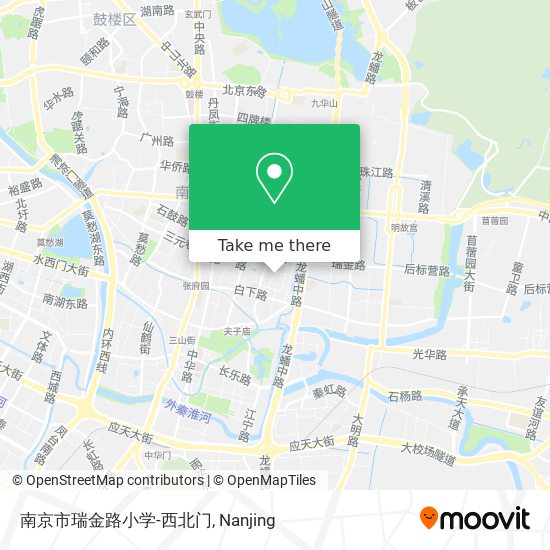 南京市瑞金路小学-西北门 map