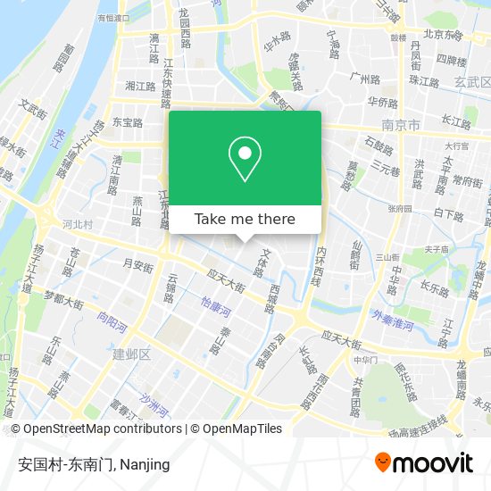 安国村-东南门 map