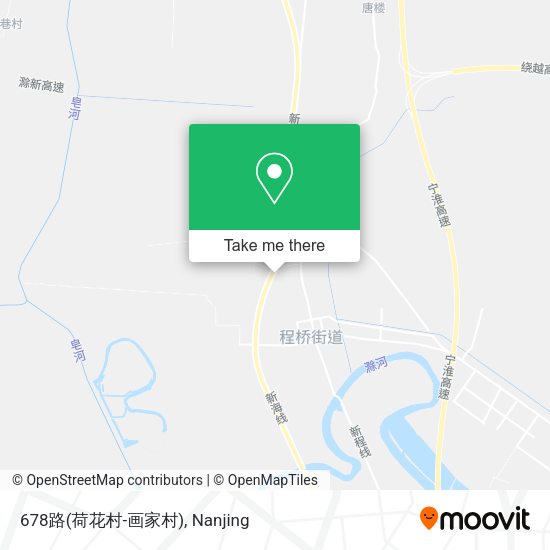678路(荷花村-画家村) map