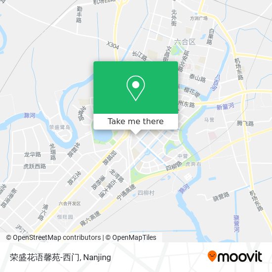 荣盛花语馨苑-西门 map