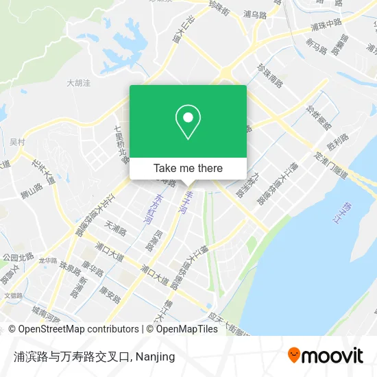 浦滨路与万寿路交叉口 map