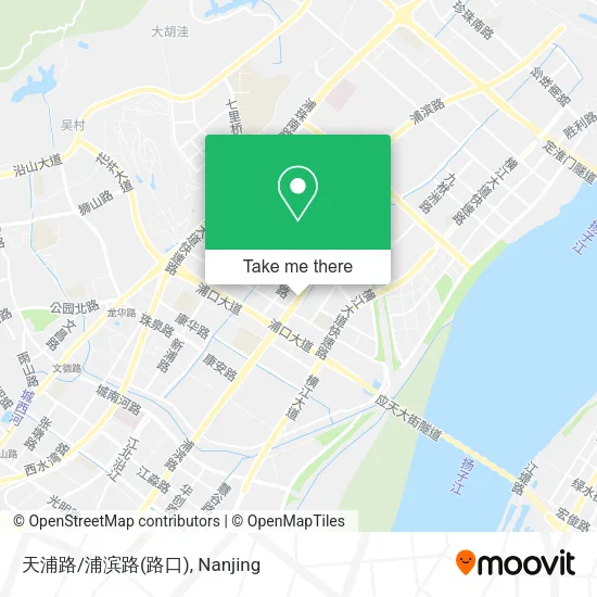 天浦路/浦滨路(路口) map