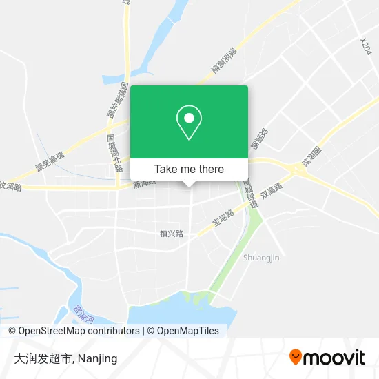 大润发超市 map