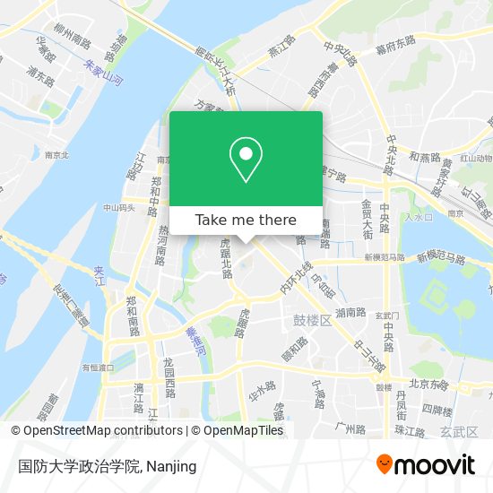 国防大学政治学院 map