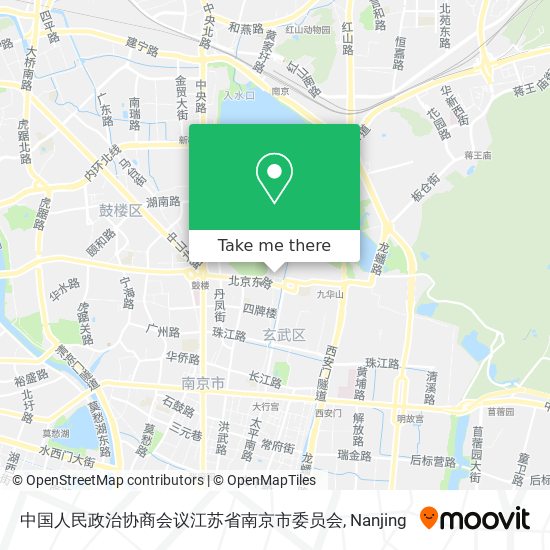 中国人民政治协商会议江苏省南京市委员会 map