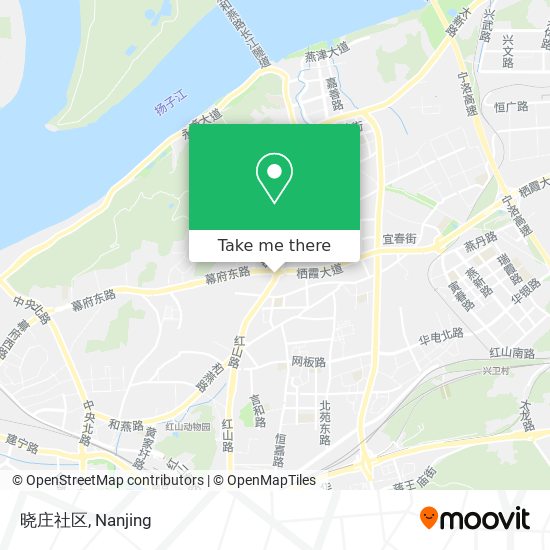 晓庄社区 map