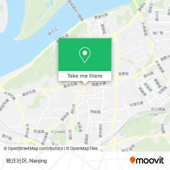 晓庄社区 map