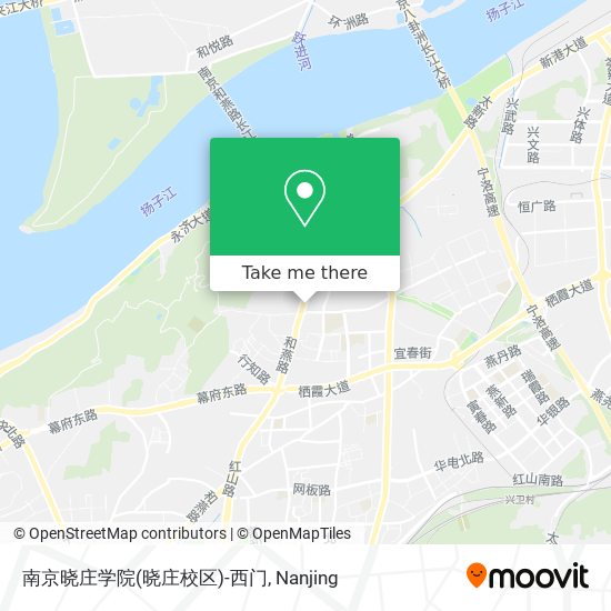 南京晓庄学院(晓庄校区)-西门 map