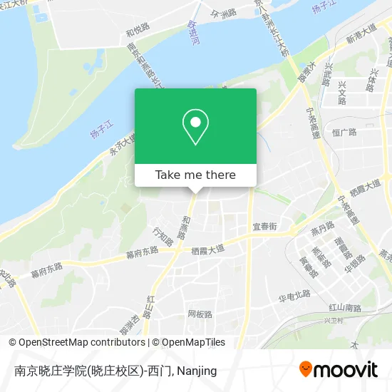 南京晓庄学院(晓庄校区)-西门 map