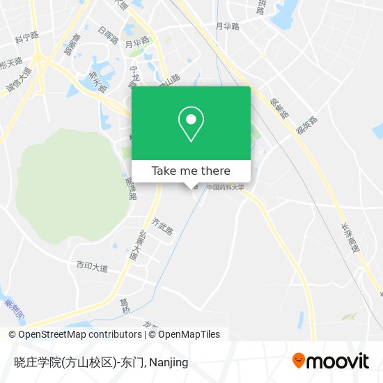 晓庄学院(方山校区)-东门 map