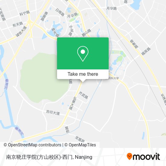南京晓庄学院(方山校区)-西门 map