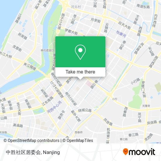 中胜社区居委会 map