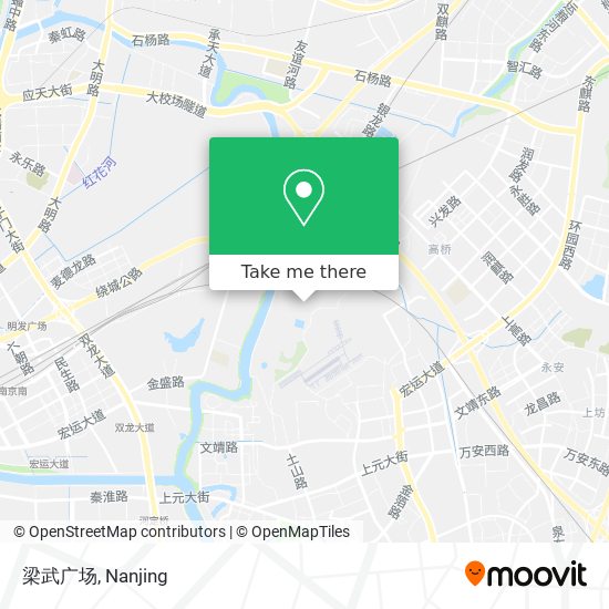 梁武广场 map