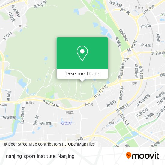 nanjing sport institute map
